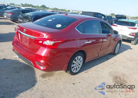 2016 Nissan Sentra Sv from USA, damaged, VIN 3N1AB7AP7GY249613